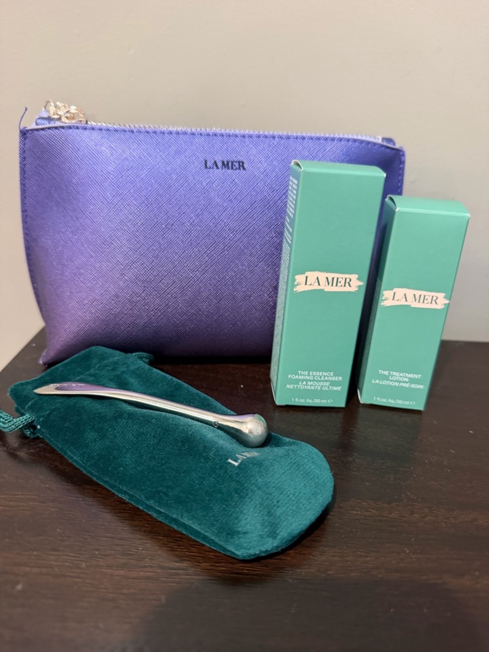 La Mer Gift Set with Treatment Lotion and Foaming Cleanser